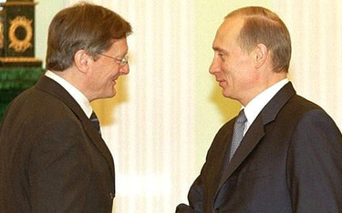 Rok 2002: jedno z pierwszych spotkań kanclerza Schussela i prezydenta Putina