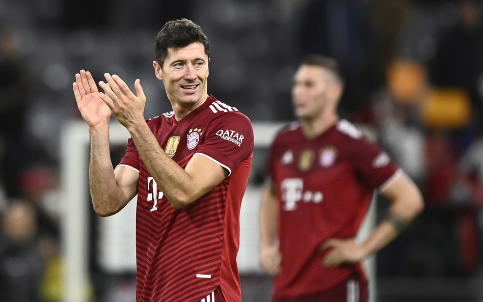 Hat-trick Roberta Lewandowskiego w meczu Bayernu z Herthą Berlin