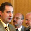 Dmitrij Rogozin podczas wizyty w Polsce (2002 rok)