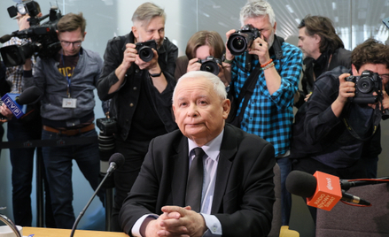 Wezwany na świadka prezes PiS Jarosław Kaczyński podczas posiedzenia komisji śledczej ds. Pegasusa