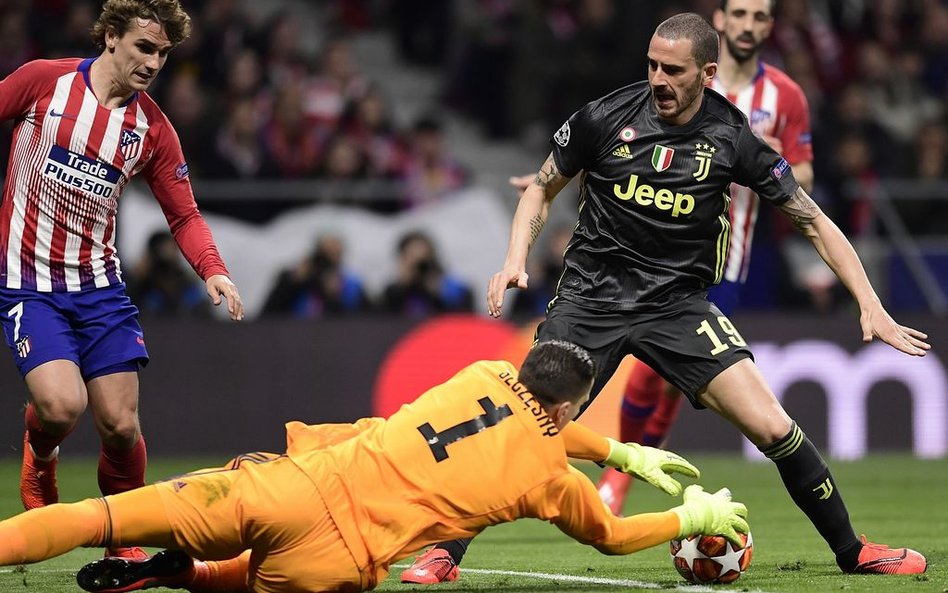 LM: Szczęsny nie zatrzymał Atletico. Juventus przegrywa