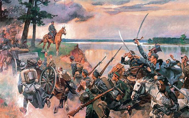 „Bitwa nad Niemnem” – obraz Wojciecha Kossaka z 1935 r.