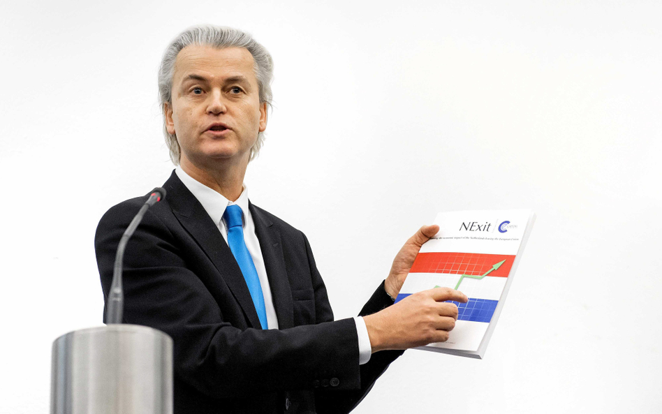 W 2014 roku Geert Wilders przedstawił raport ws. nexitu