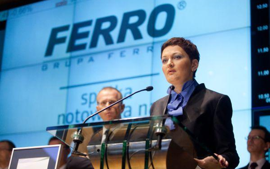 Aneta Raczek, prezes Ferro