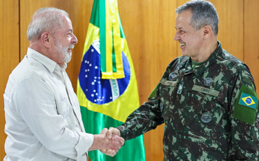 Prezydent Lula da Silva i generał Tomás Ribeiro Paiva