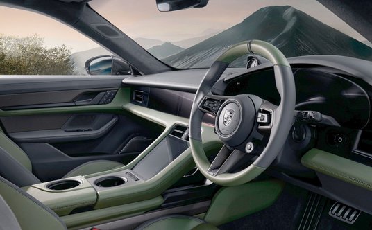 Porsche Taycan Turbo S Celestial Jade