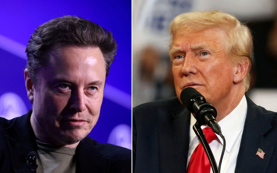 Elon Musk i Donald Trump