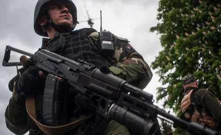 Ukraińscy żołnierze otoczyli Słowiańsk, ale nie zdołali przejąć kontroli nad centrum miasta