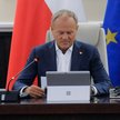 Premier Donald Tusk na posiedzeniu rządu