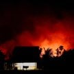 Pożar w Amazonii, największym na świecie obszarze lasów deszczowych, znanym również jako „zielone pł
