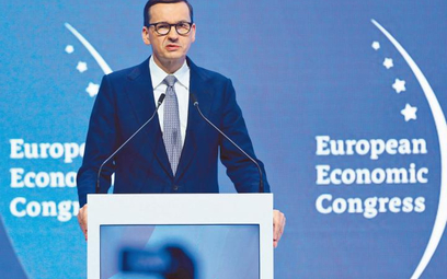 Premier Mateusz Morawiecki podczas Europejskiego Kongresu Gospodarczego w Katowicach ogłosił czterop