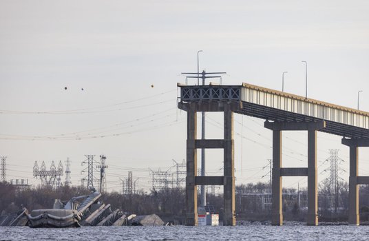 Most w Baltimore częściowo się zawalił