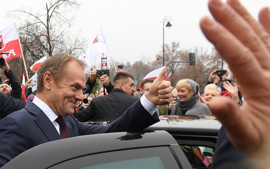 Tusk wraca do polskiej polityki