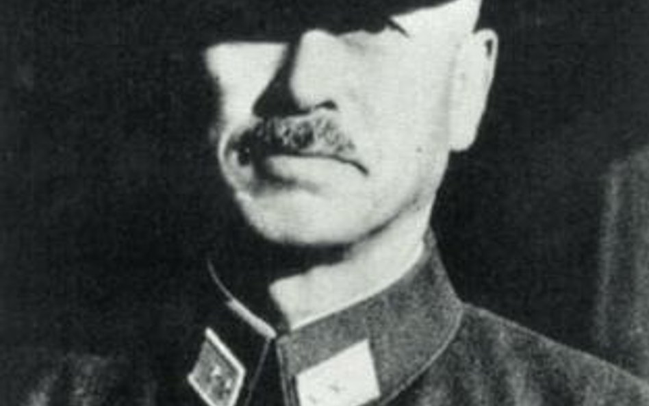 Gen. Ushijima, dowódca 32. Armii broniącej Okinawy