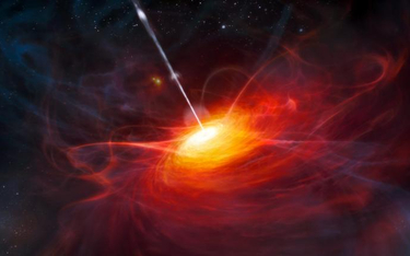 10 proc. kwazarów jest głośnych radiowo dzięki smugom materii