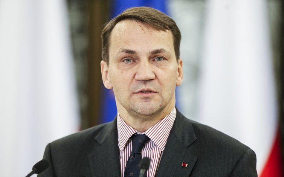 Marszałek Sejmu Radosław Sikorski