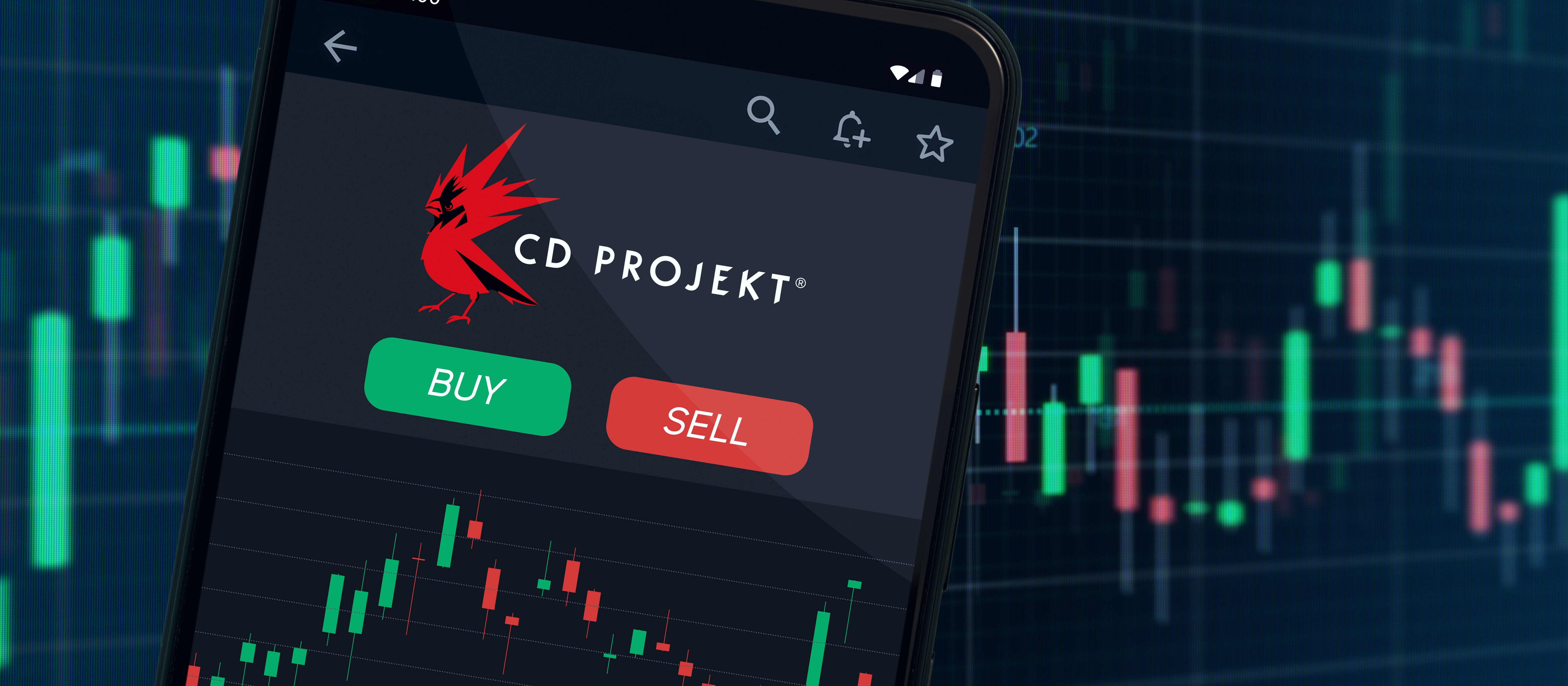 CD Projekt z szeregiem negatywnych sygnałów technicznych