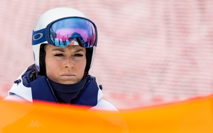 Lindsey Vonn tuż przed igrzyskami podczas treningu zjazdu w Szwajcarii zerwała więzadło krzyżowe w l