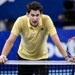 Dominic Thiem (na zdjęciu) pierwszy raz pokonał Huberta Hurkacza