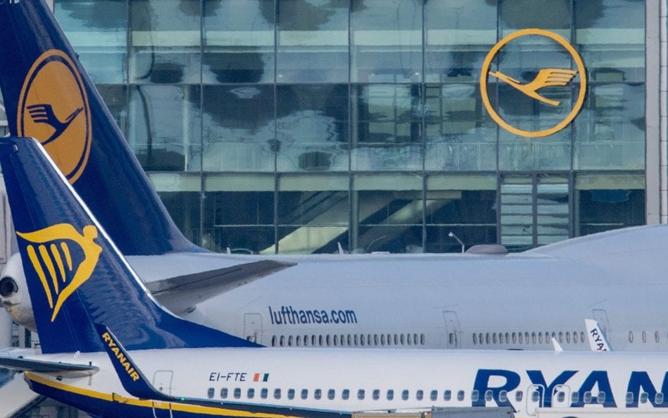 Ryanair wzywa Lufthansę do zwrotu państwowej pomocy w wysokości 200 milionów euro