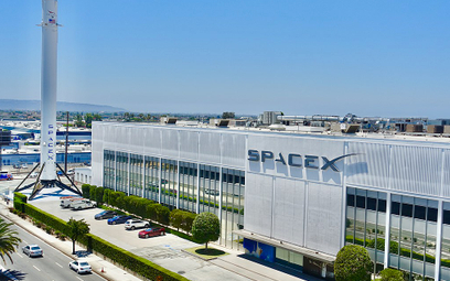 Siedziba SpaceX w Hawthorne w Kalifornii.