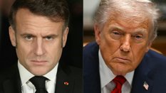Emmanuel Macron i Donald Trump