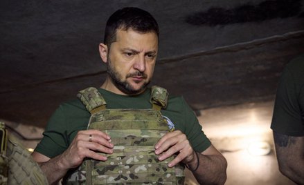 Prezydent Ukrainy Wołodymyr Zełenski