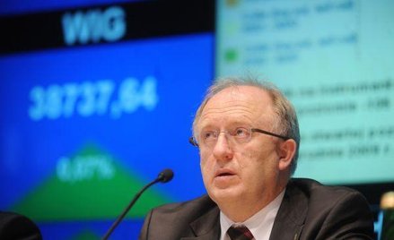 Prezes KGHM Jacek Krawiec