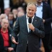 Donald Tusk podczas spotkania z mieszkańcami Krakowa