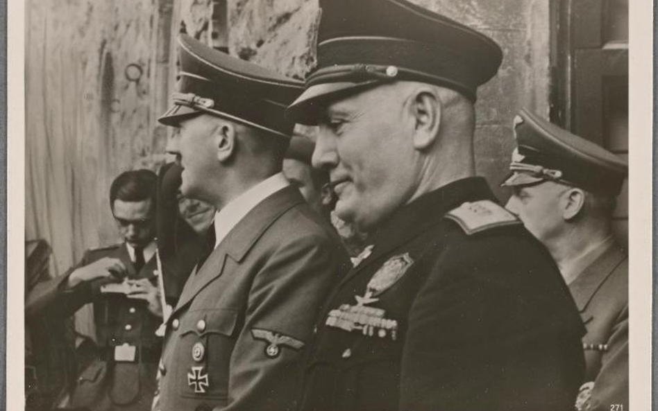 Hitler i Duce we Florencji, 1940