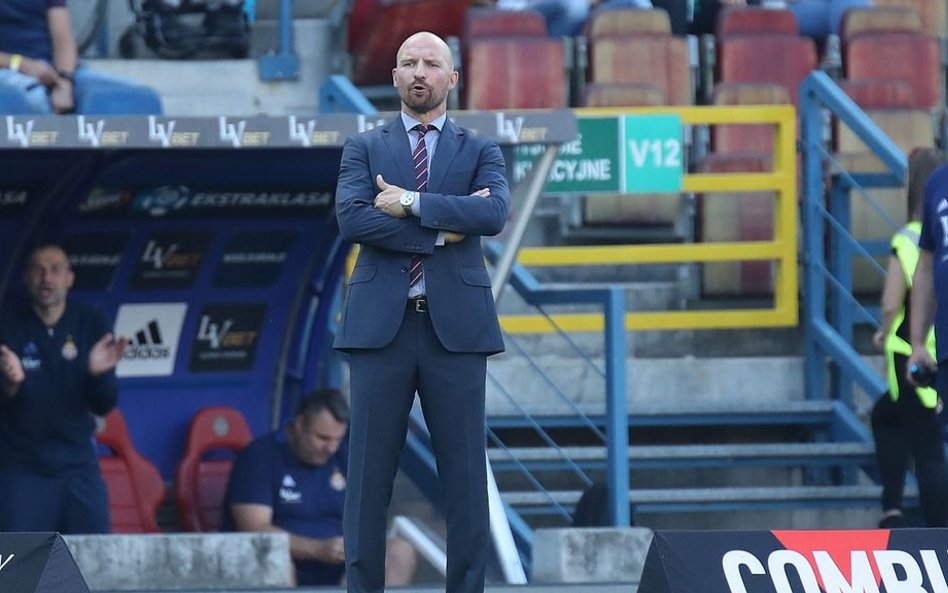 Trener Wisły Kraków Maciej Stolarczyk
