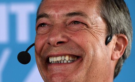 Farage: Jeśli wygramy, brexit bez umowy znów na stole