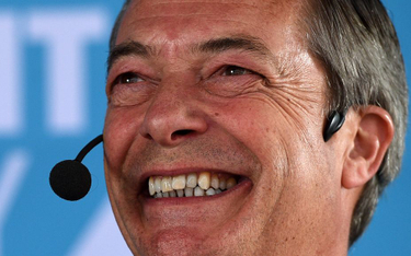Farage: Jeśli wygramy, brexit bez umowy znów na stole