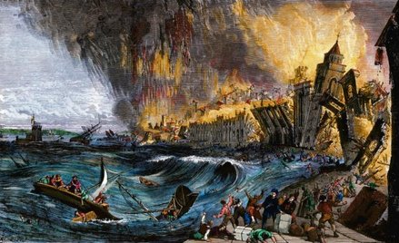 Lizbona w ogniu i falach. Od roku 1755 wyborny punkt wyjścia do sporu o teodyceę