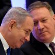 Premier Izraela Beniamin Netanjahu (z lewej) i sekretarz stanu USA Mike Pompeo – sojusznicy w rozmow