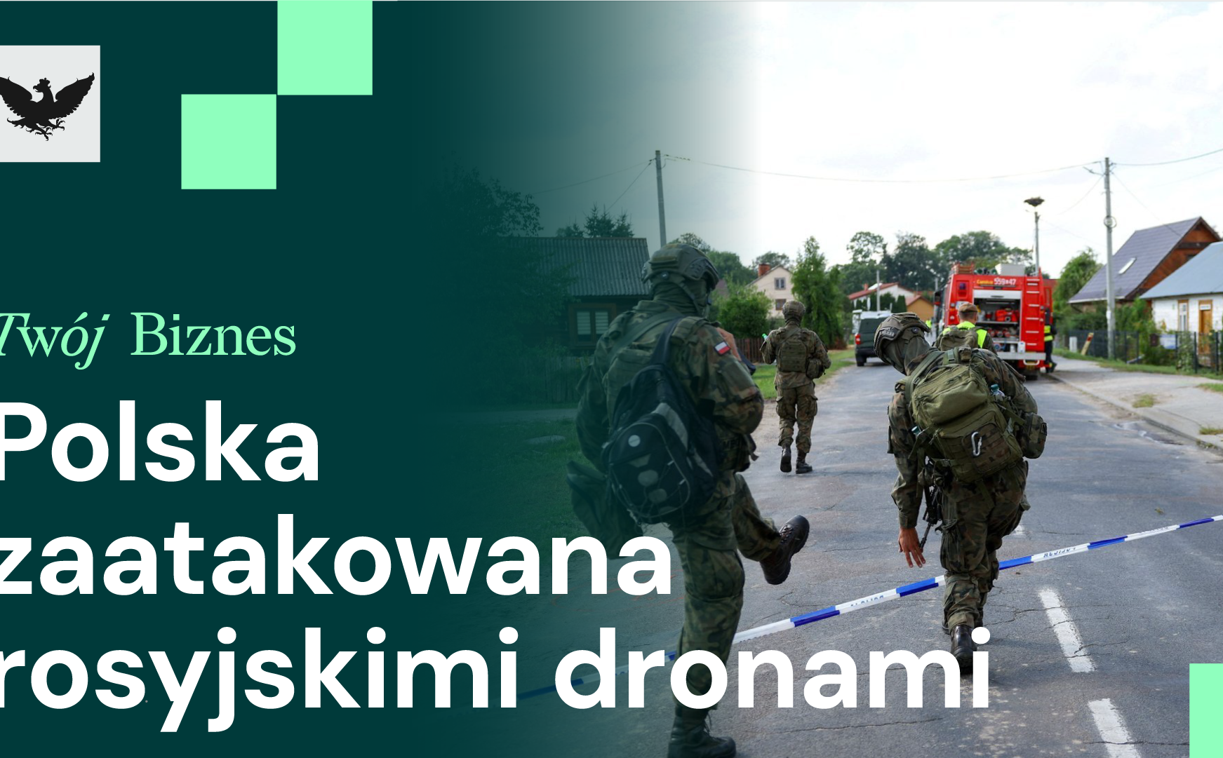 Rosyjskie drony nad Polską, strategia rozwoju do 2035 i IPO Smyka