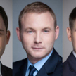 Od lewej: Marcin Iwaniszyn, Jerzy Bombczyński i Jakub Krzemień