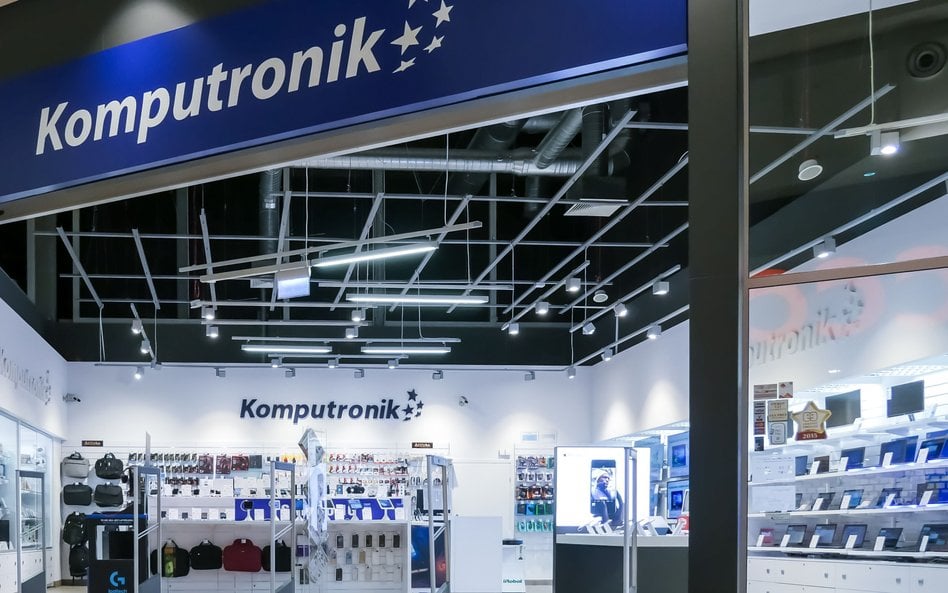 Komputronik królem środowej sesji