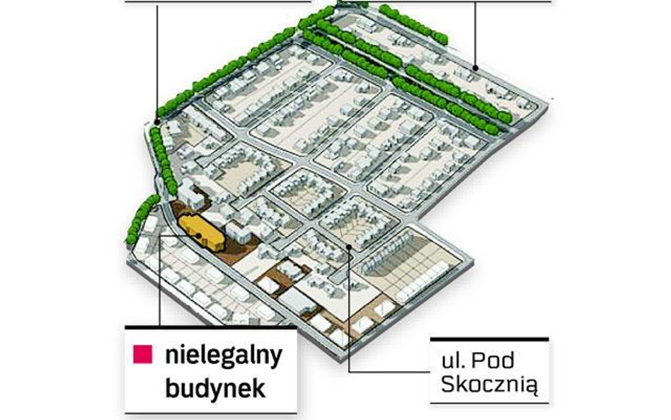 Radni wpuszczają buldożery