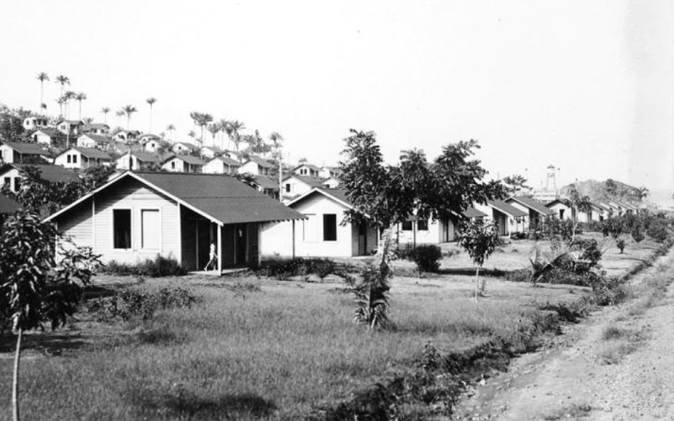 Domy w Fordlandii przypominały zabudowę przedmieść północnoamerykańskich miasteczek.