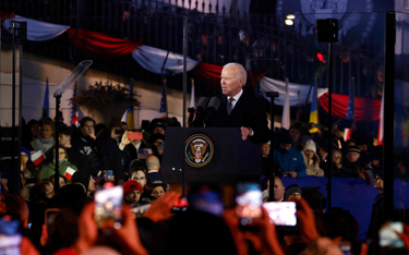 Joe Biden 21 lutego w Warszawie zapowiedział, że „Ukraina nie będzie zwycięstwem Rosji”