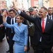 Prezydent RP Karol Nawrocki z małżonką Martą Nawrocką