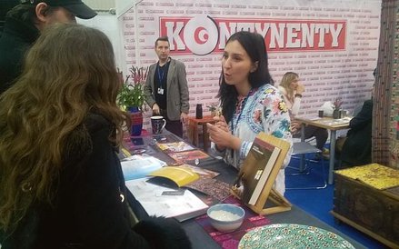 W strefie pisma "Kontynenty" można było spotkać podróżników, dziennikarzy, wydawców