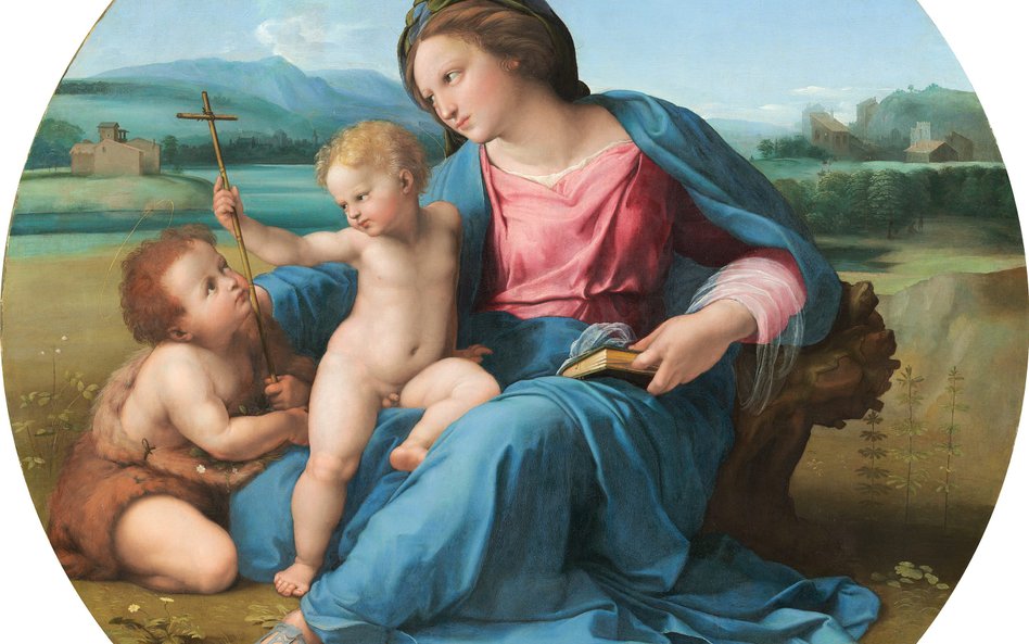 „Alba Madonna”, ok. 1510, National Gallery of Art, Waszyngton