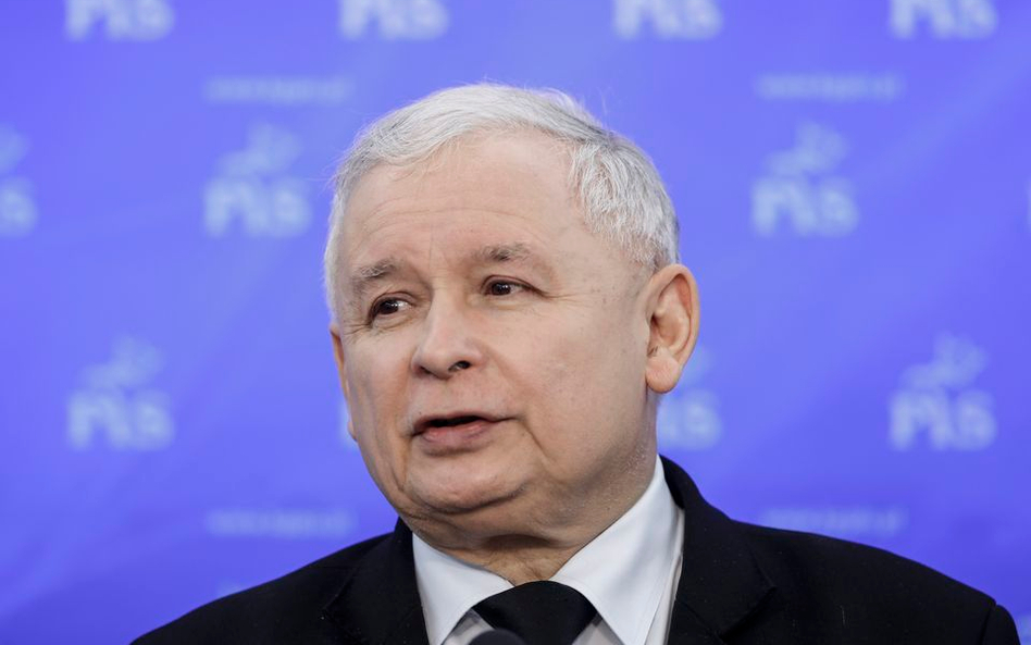 Prezes PiS Jarosław Kaczyński