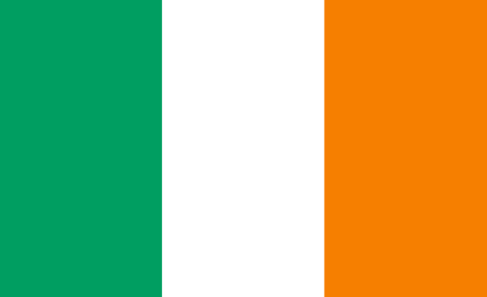 Flaga Irlandii.