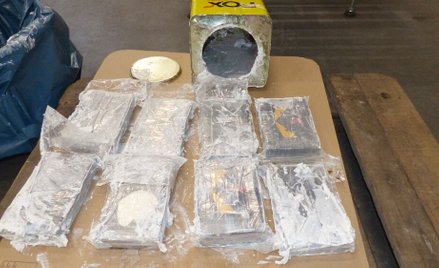 Udaremniono przemyt 23 ton kokainy do Holandii