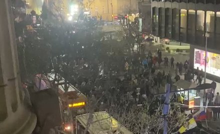 Prorosyjski wiec w Belgradzie. „Serbowie i Rosjanie braćmi na zawsze”