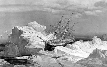 Wśród marynarzy czekających na uwolnienie statków z lodu panował kanibalizm