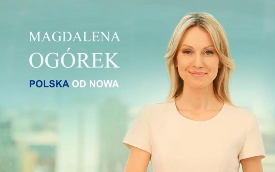 Magdalena Ogórek (kadr ze spotu)